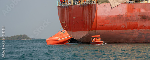 Photography Watertight lifeboat test