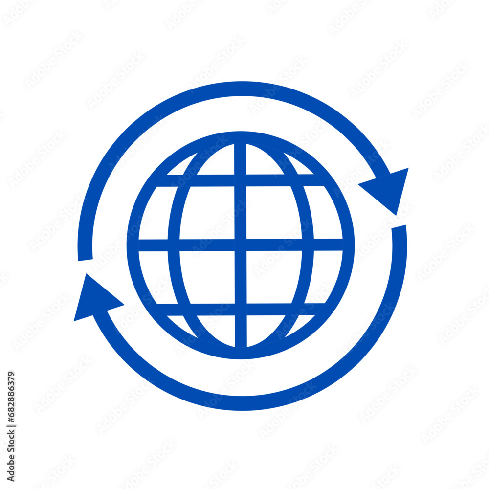global icon vector with simple design global icon vector with simple design