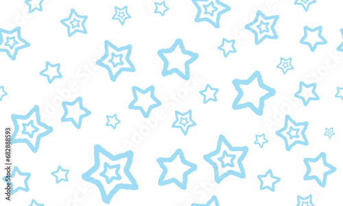 Cute seamless background with stars. Background for the site, banners, cards, textiles, packaging