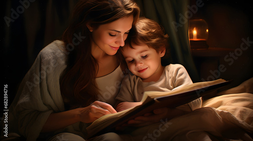 Diferentes generaciones de madres con sus hijos