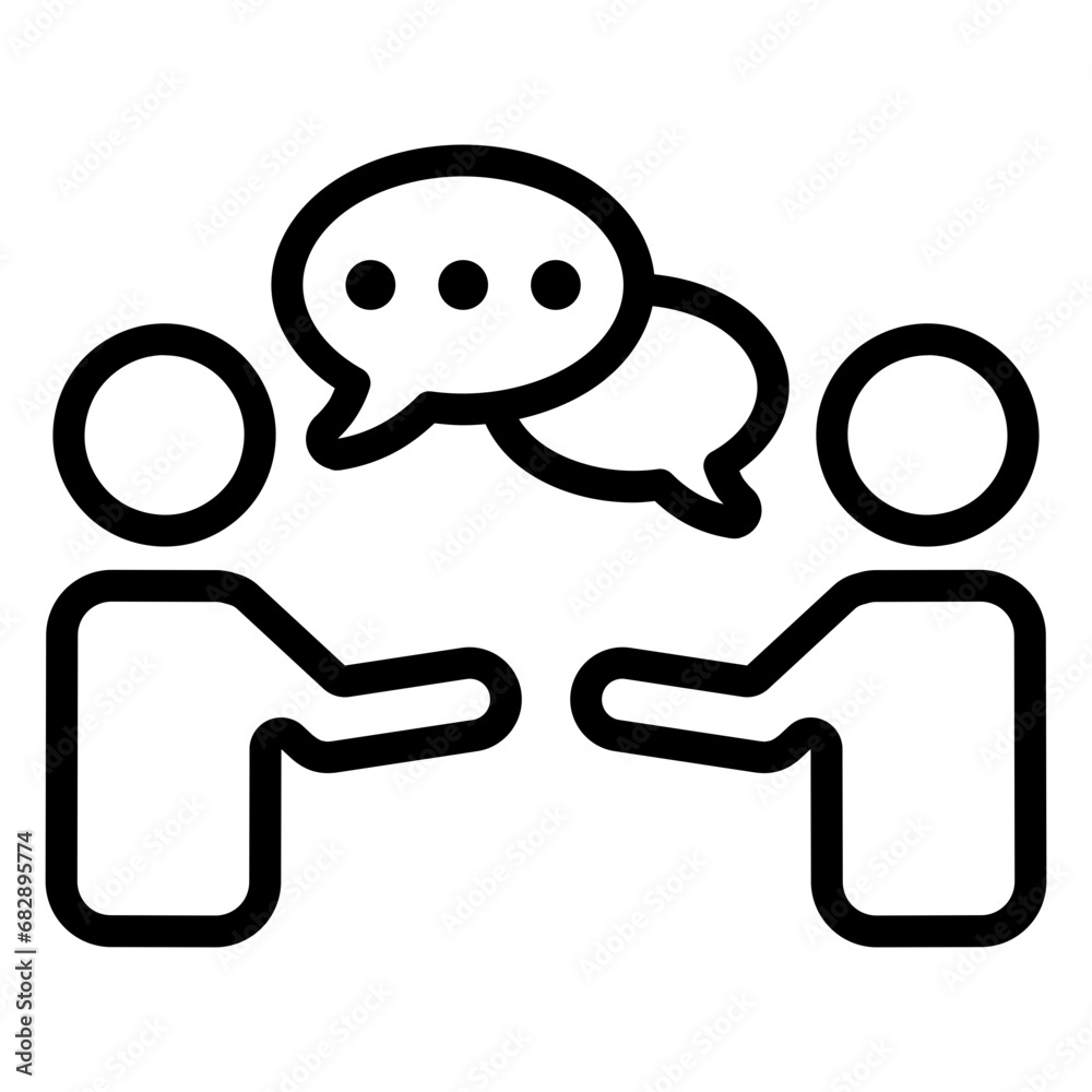 Obraz premium conversation