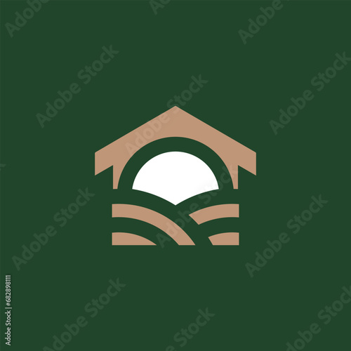 illustration of a house icon