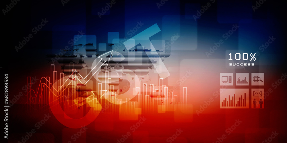 2d rendering GST Tax India with business graph
2d rendering GST Tax India with business graph