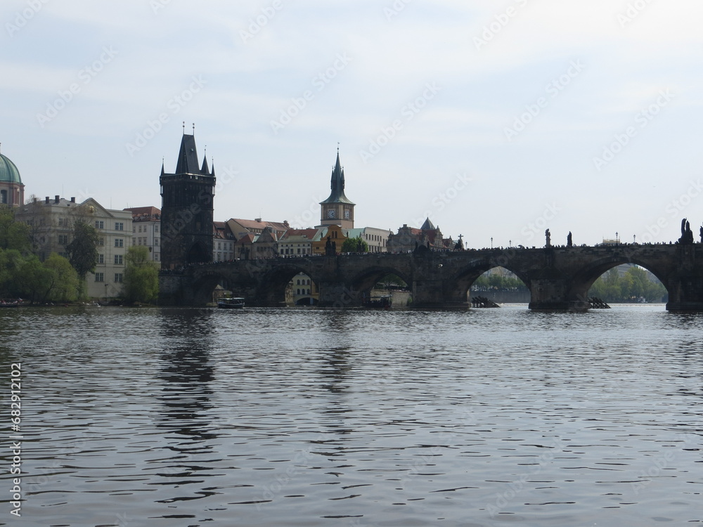 Naklejka premium charles bridge