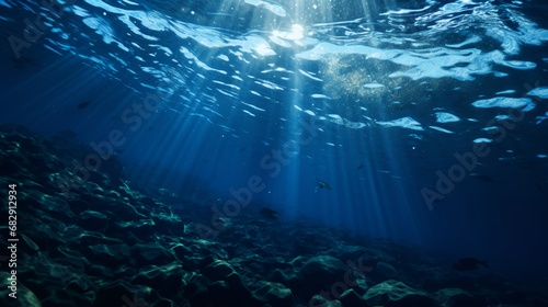 underwater view of the world © Arti