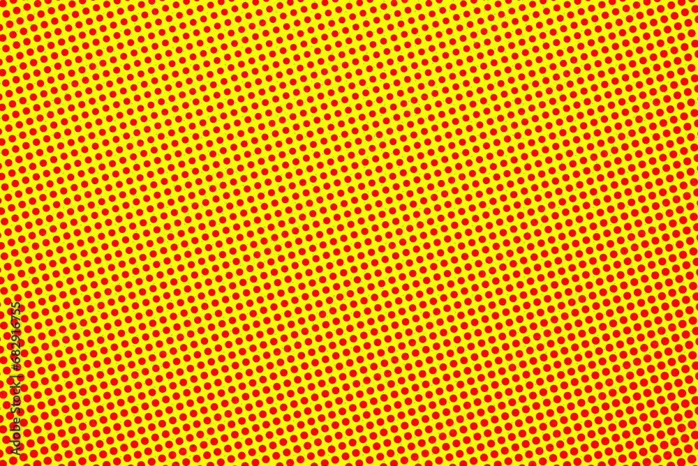 Artistic background wallpaper with color halftone effect