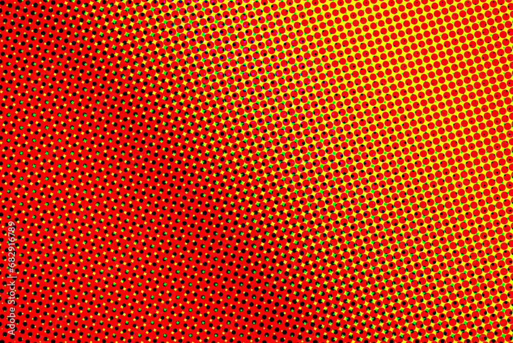 Obraz premium Artistic background wallpaper with color halftone effect