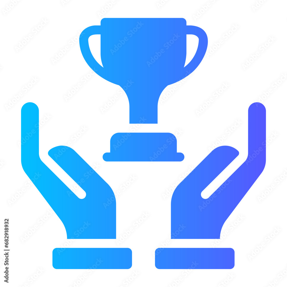 achievement gradient icon achievement gradient icon