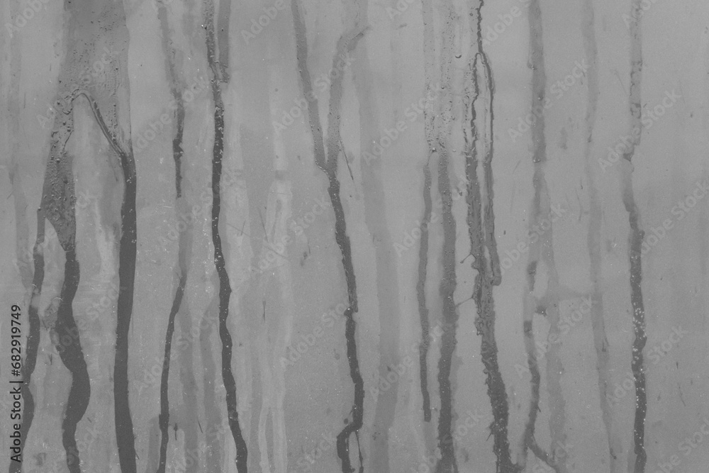 Grey streaks paint spilled surface ceramic tiles wall dirty old texture background, close-up, gray Grey streaks paint spilled surface ceramic tiles wall dirty old texture background, close-up, gray