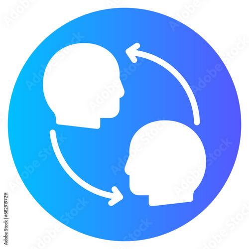 empathy gradient icon