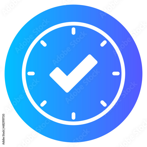 efficiency gradient icon
