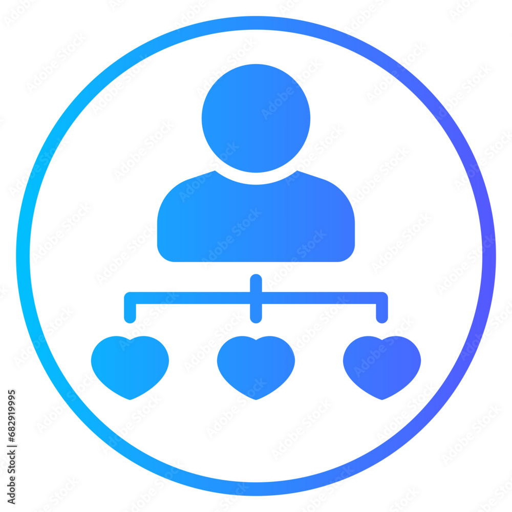 values gradient icon values gradient icon