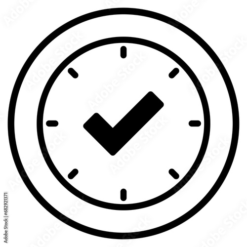 efficiency glyph icon