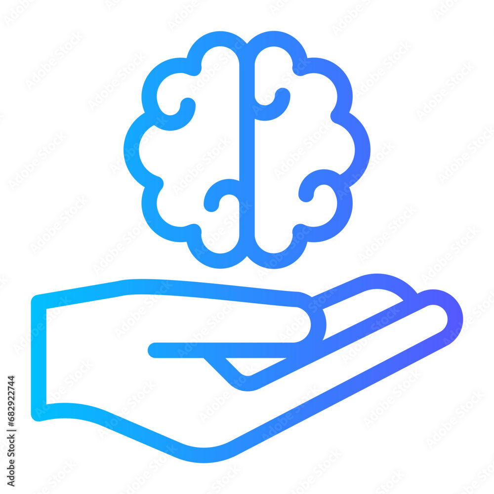 open mind gradient icon open mind gradient icon