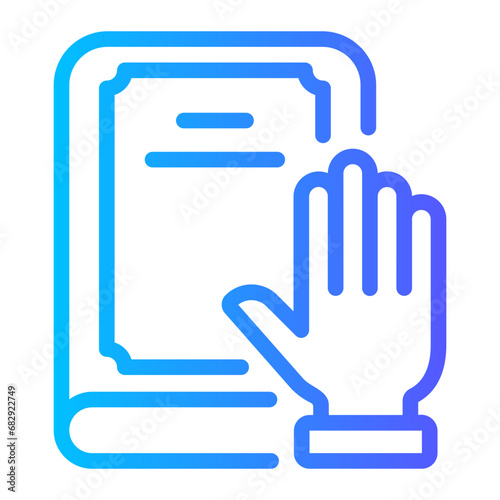 principle gradient icon