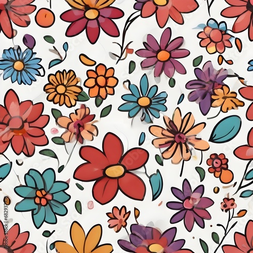 Flower Icon Background Very Cool