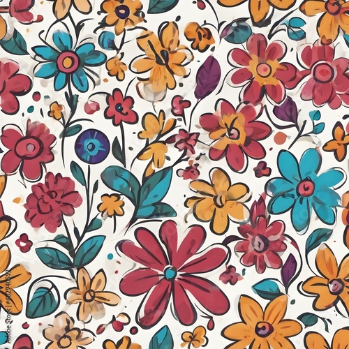 Flower Icon Background Very Cool