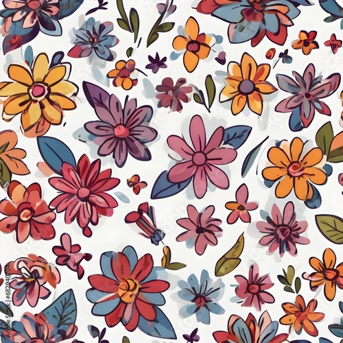 Flower Icon Background Very Cool