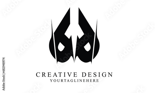 Creative brand minimal logo design simple art look design for all kind of business.