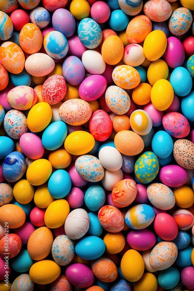 Easter eggs background Easter eggs background