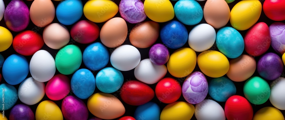 Easter eggs background Easter eggs background