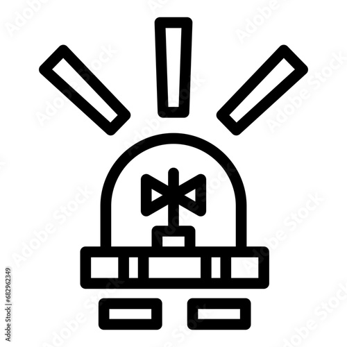 crime line icon