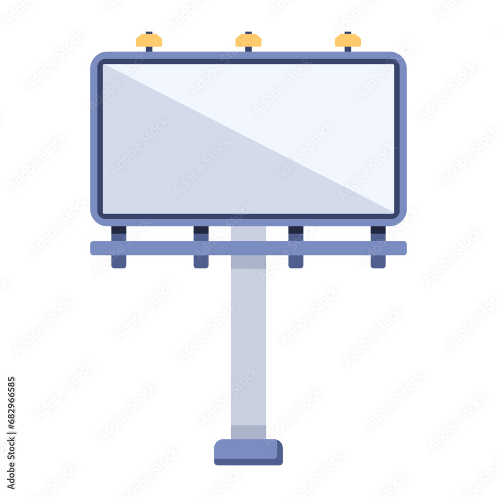 Fototapeta premium Advertising Isometric Icons