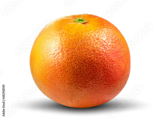 Grapefruit isolated on white background cutout 