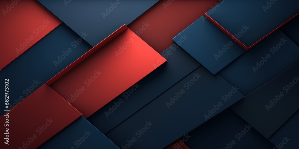 Abstract postmodern Background Texture in the Colors Blue and Red