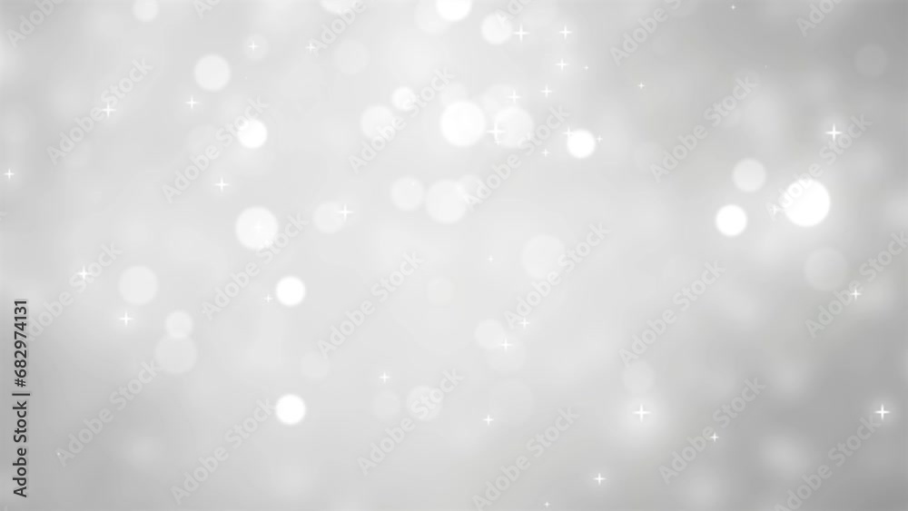 empty abstract white bokeh light christmas background with sparkling stars, template for december holiday season, happy new year backdrop empty abstract white bokeh light christmas background with sparkling stars, template for december holiday season, happy new year backdrop