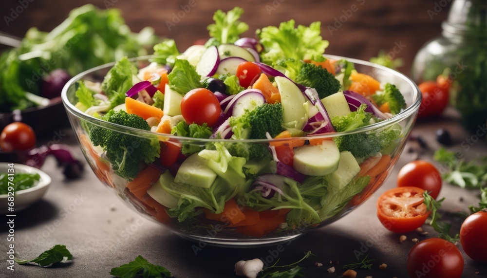 Vegetable salad in a bowl with flying ingredients-topaz.jpeg, Vegetable salad in a bowl with flying ingredients, mayonnaise, olive oil-topaz.jpeg, Vegetable salad in a bowl