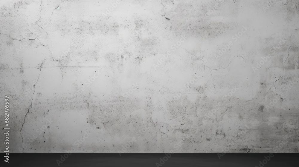 Texture of old gray concrete wall for background.