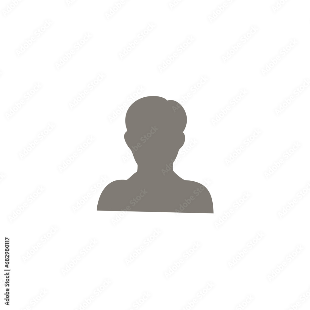 avatar, profile icon, head silhouette