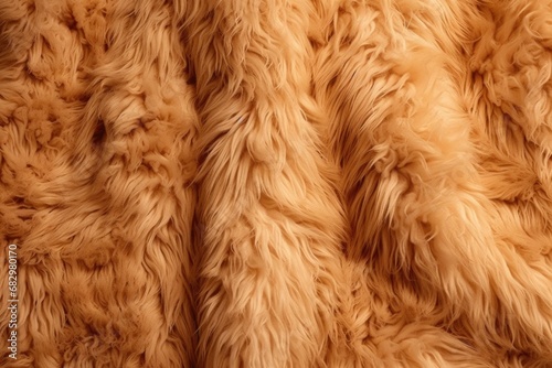 A detailed close-up view of a brown furry animal. This image can be used to depict wildlife, nature, or animal-themed concepts.