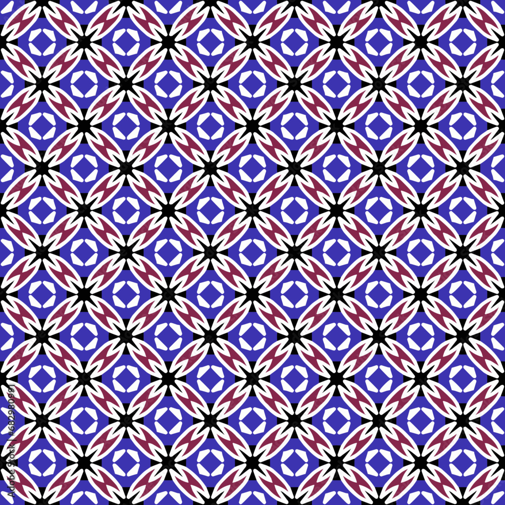Multi color seamless abstract pattern. Background and backdrop. Multi Colored. Colorful ornamental design. Colored mosaic ornaments. Vector graphic illustration. EPS10.