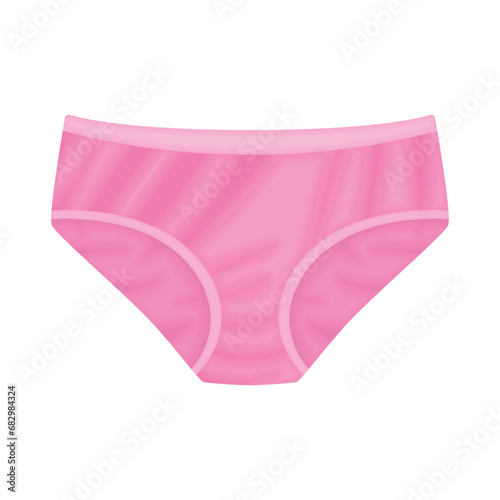 pink underwear illustration