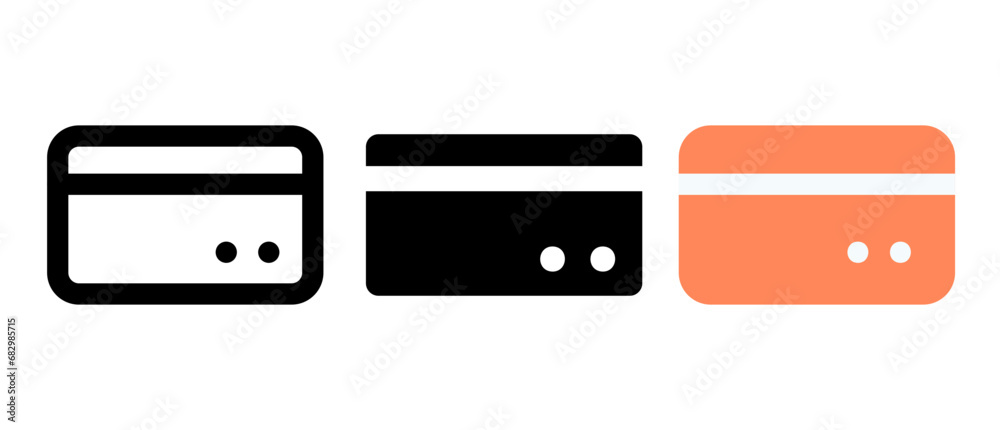 Credit card icon Credit card icon
