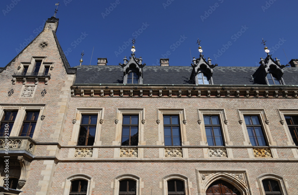 Obraz premium Ancient palace within the walls of Prague Castle