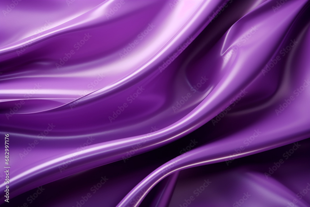 abstract purple background with smooth lines and waves, Generative Ai abstract purple background with smooth lines and waves, Generative Ai