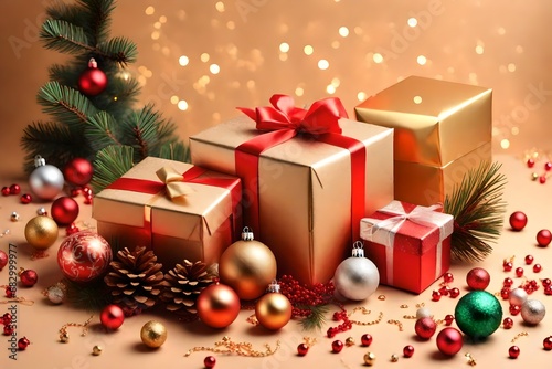 christmas tree and gifts © Shahid Abbas