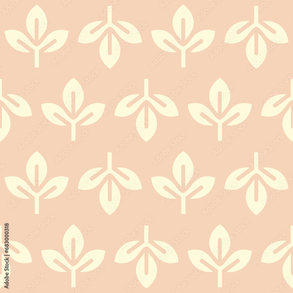 Autumn leaves seamless pattern wallpaper image Autumn leaves seamless pattern wallpaper image