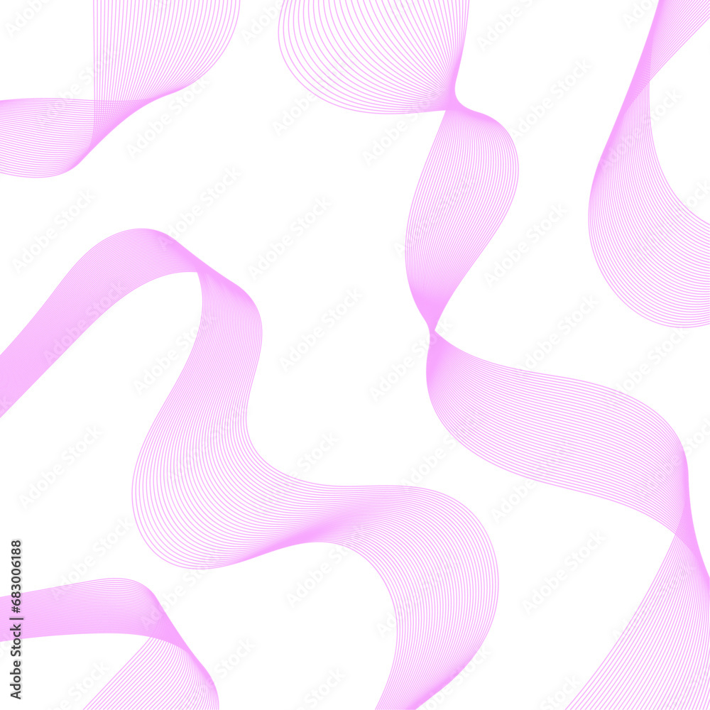 Abstract background with lines. Vector background with waves. Background for music album, poster, card, advertisement. Element for design isolated on white. Pink, girl, love, beauty Abstract background with lines. Vector background with waves. Background for music album, poster, card, advertisement. Element for design isolated on white. Pink, girl, love, beauty