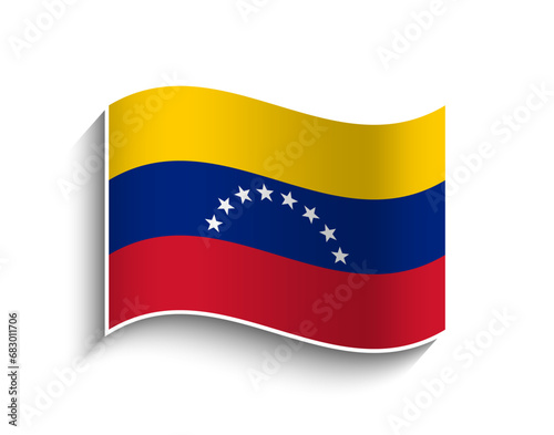 Vector Venezuela waving Flag Icon Free Download Vector Venezuela waving Flag Icon - GFXLoad