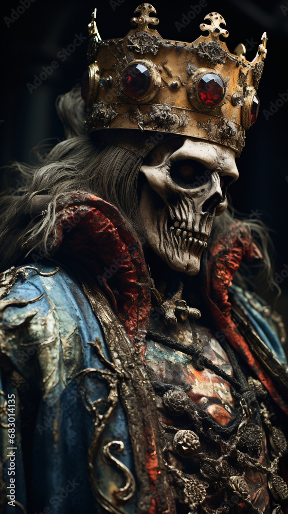 Fototapeta premium portrait of the lich king
