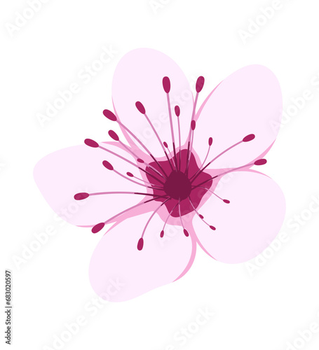 Sakura Flower Element