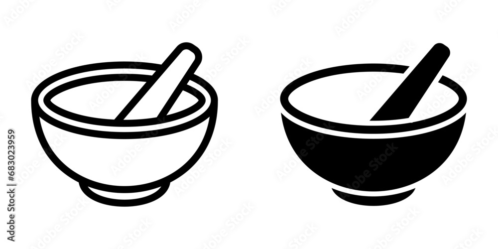Mortar Pestle icon. symbol for mobile concept and web design. vector illustration Mortar Pestle icon. symbol for mobile concept and web design. vector illustration