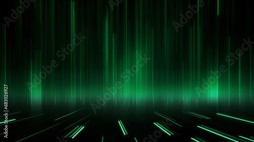3D Rendered Neon Glow Abstract Backgrounds: Magenta Tones, Dynamic Ribbons, Virtual Clouds & Glowing Geometric Shapes in Dark Settings for Futuristic, Energy-Themed Wallpapers - generativ ai