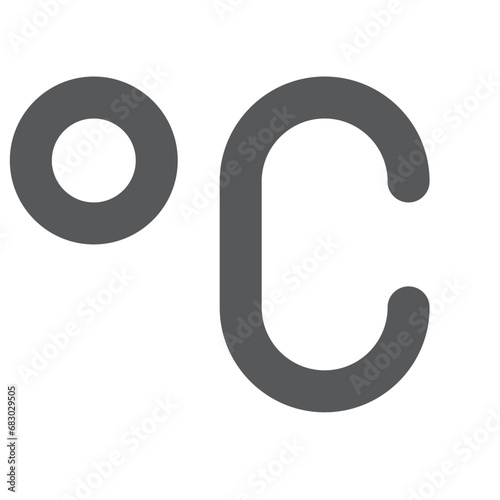 Weather icons on white background. Vector illustration. with degree celsius solid icon fall