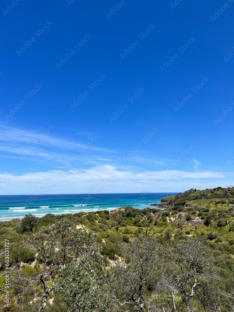 Beach from above