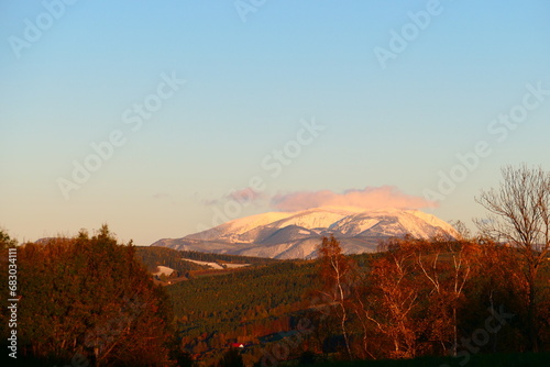 Morgendämmerung um den Schneeberg photo